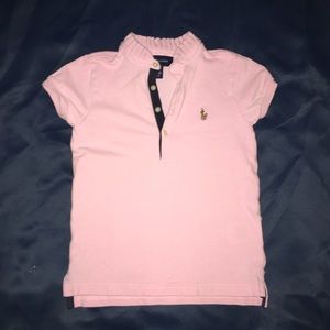 Pink Ralph Lauren Shirt